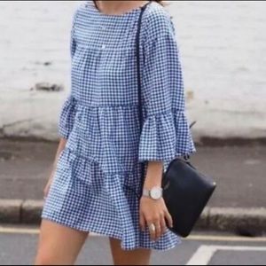 Zara Gingham Dress (New with Tag)